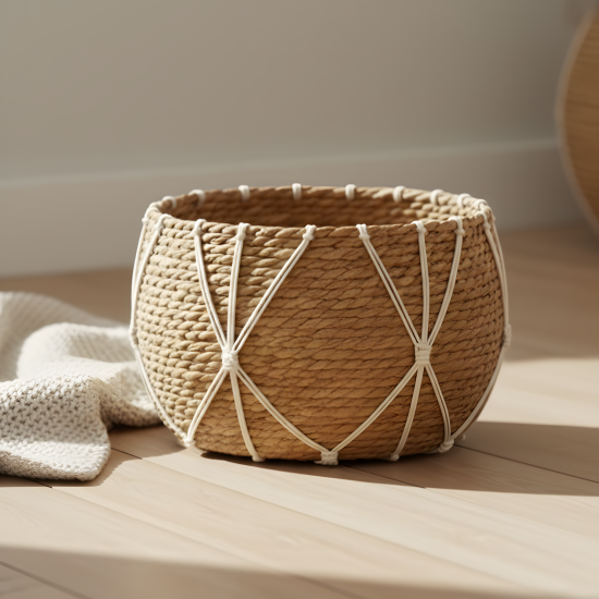 Straw Basket Large